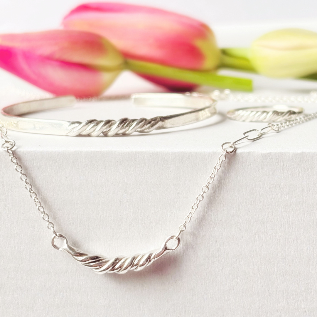 Sterling Silver Embrace Ring