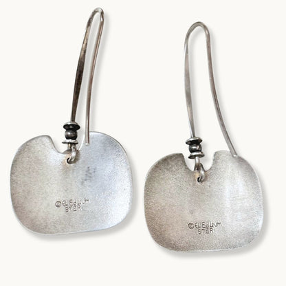 Ed Levin Sterling Silver Drop Earrings