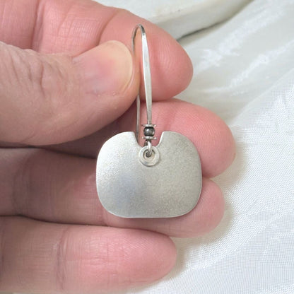 Ed Levin Sterling Silver Drop Earrings