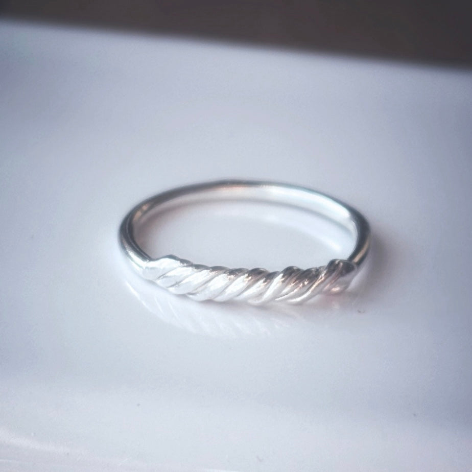 Sterling Silver Embrace Ring