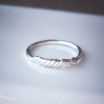 Sterling Silver Embrace Ring