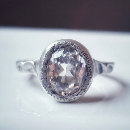 Sterling Silver Eclipse Ring