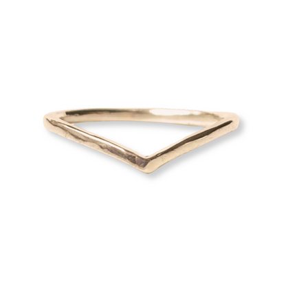 Gold Crescendo Stacking Ring