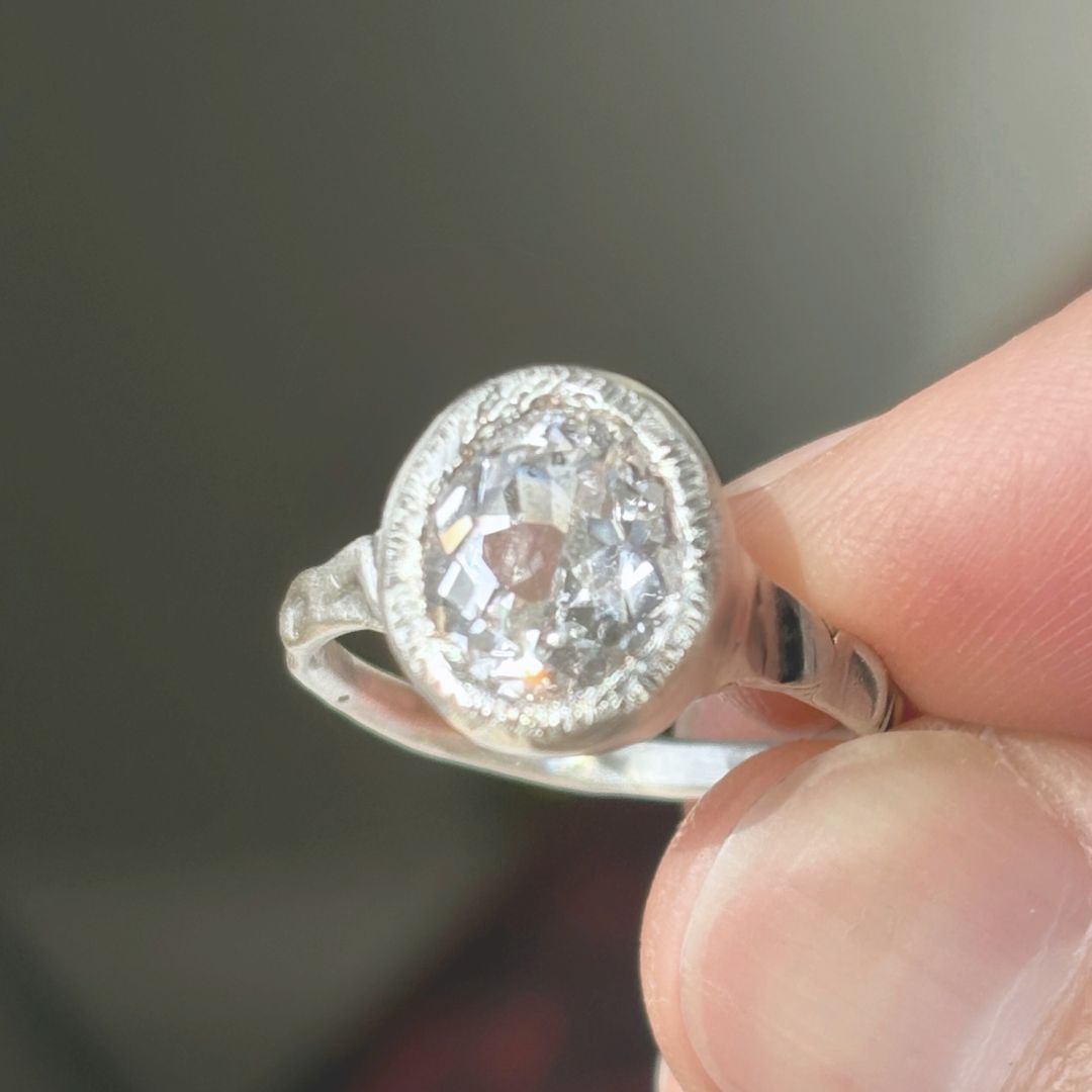 Sterling Silver Eclipse Ring