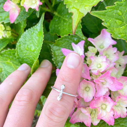 Sterling Silver Bar Stacking Ring