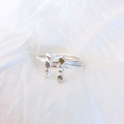 Sterling Silver Bar Stacking Ring