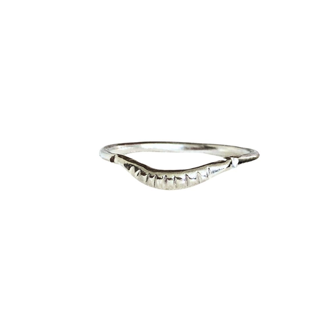 Size 7 Sterling Silver Delphine Ring