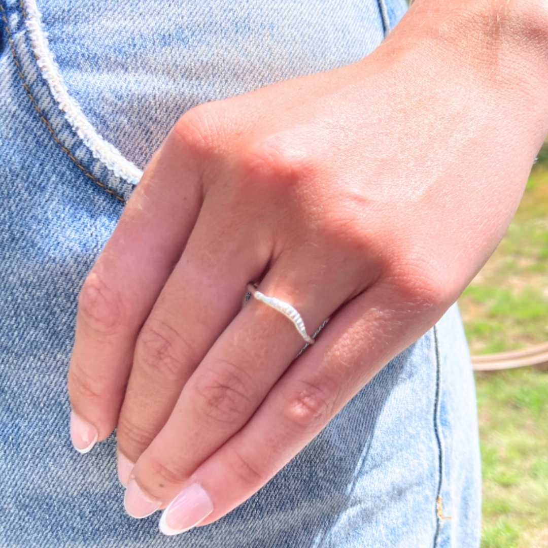 Sterling Silver Delphine Ring