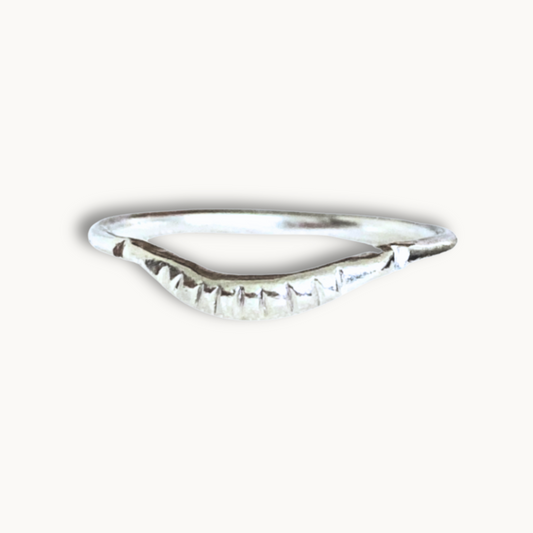 Sterling Silver Delphine Ring