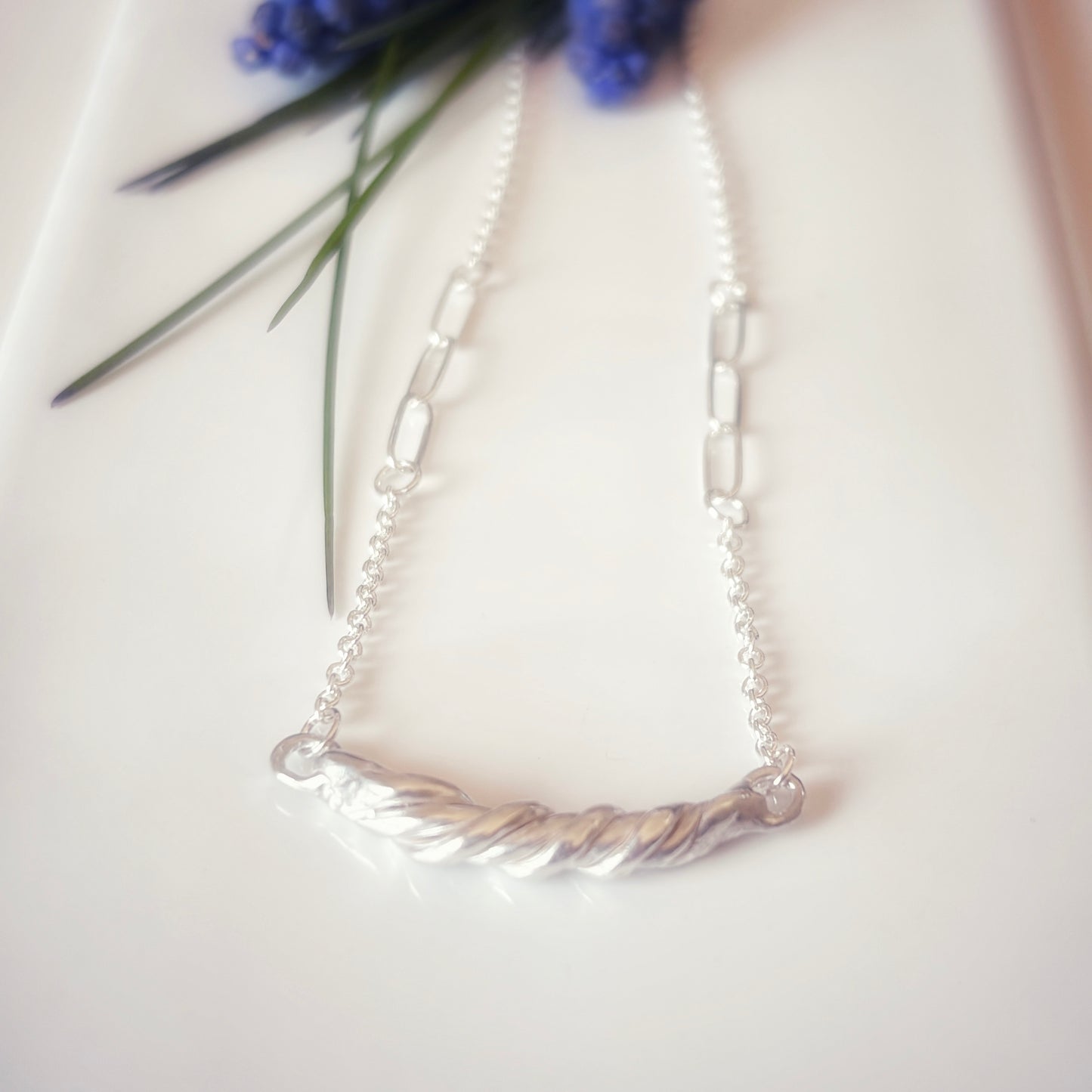 Sterling Silver Embrace Necklace