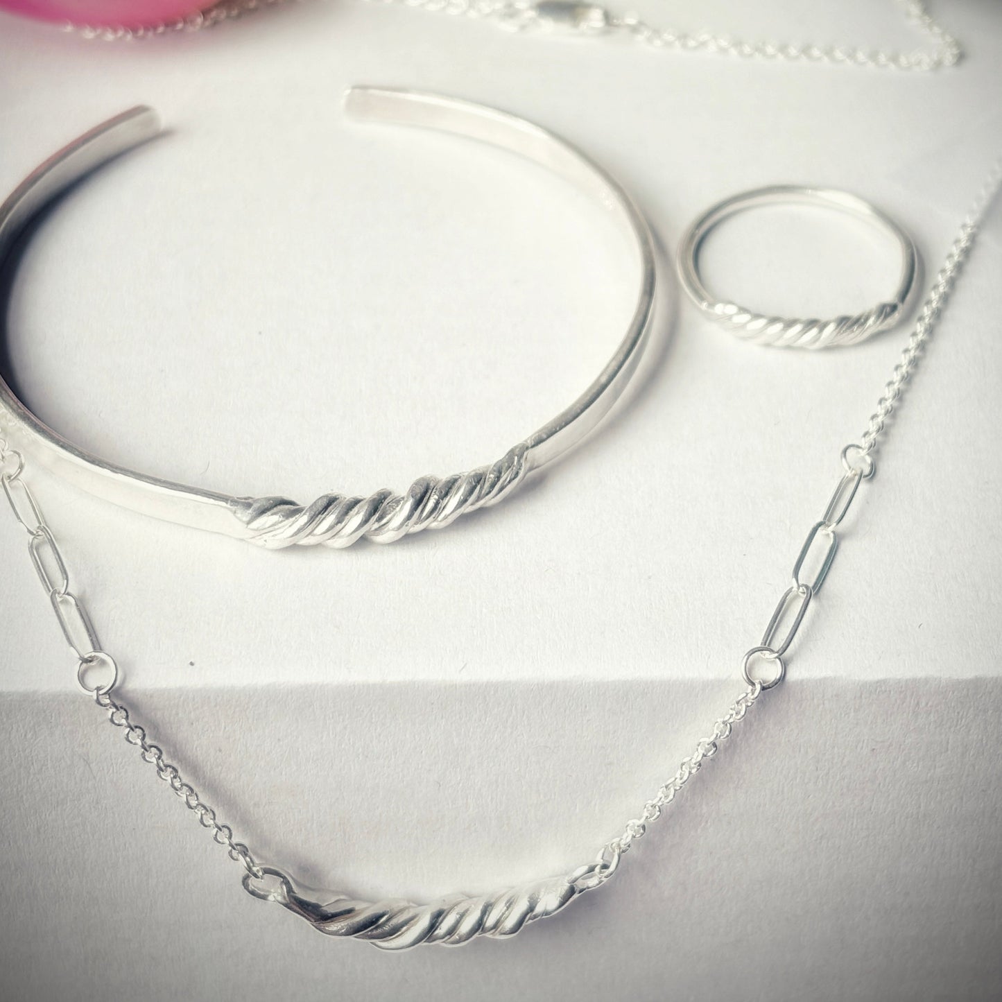 Sterling Silver Embrace Ring