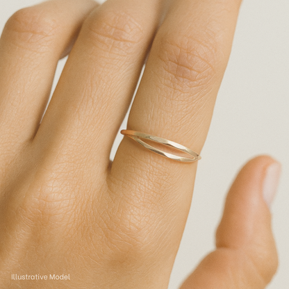 Gold Ophelia Ring