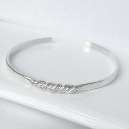 Sterling Silver Embrace Cuff