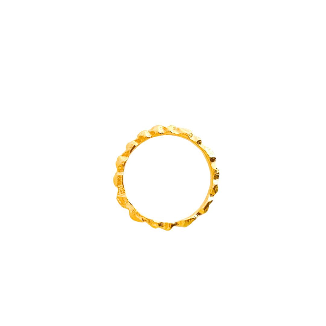 14k or 18k Yellow Gold Islet Ring