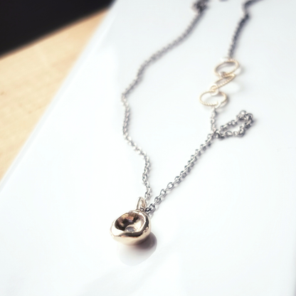 Lunar Mist Diamond Necklace