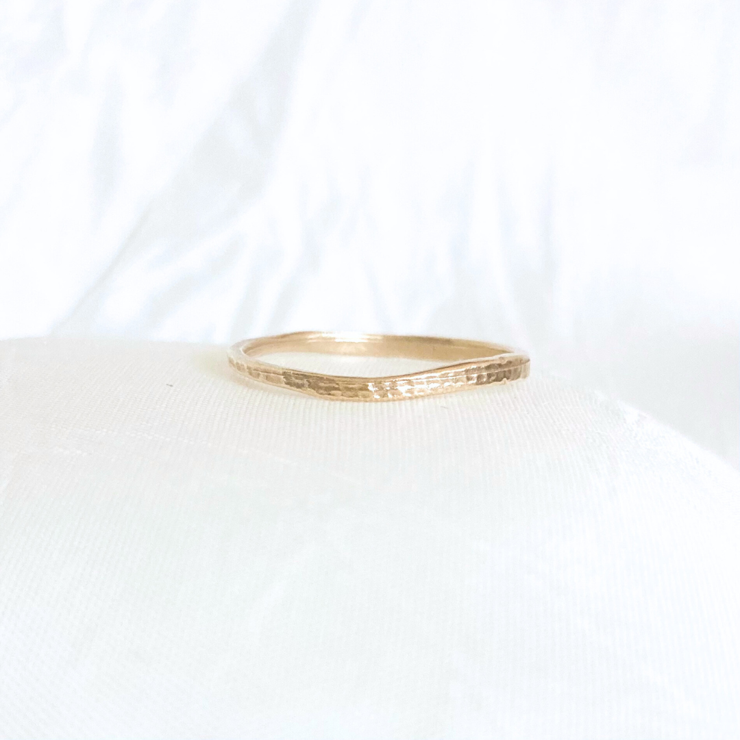 Size 7 14k Yellow Gold Mina Ring