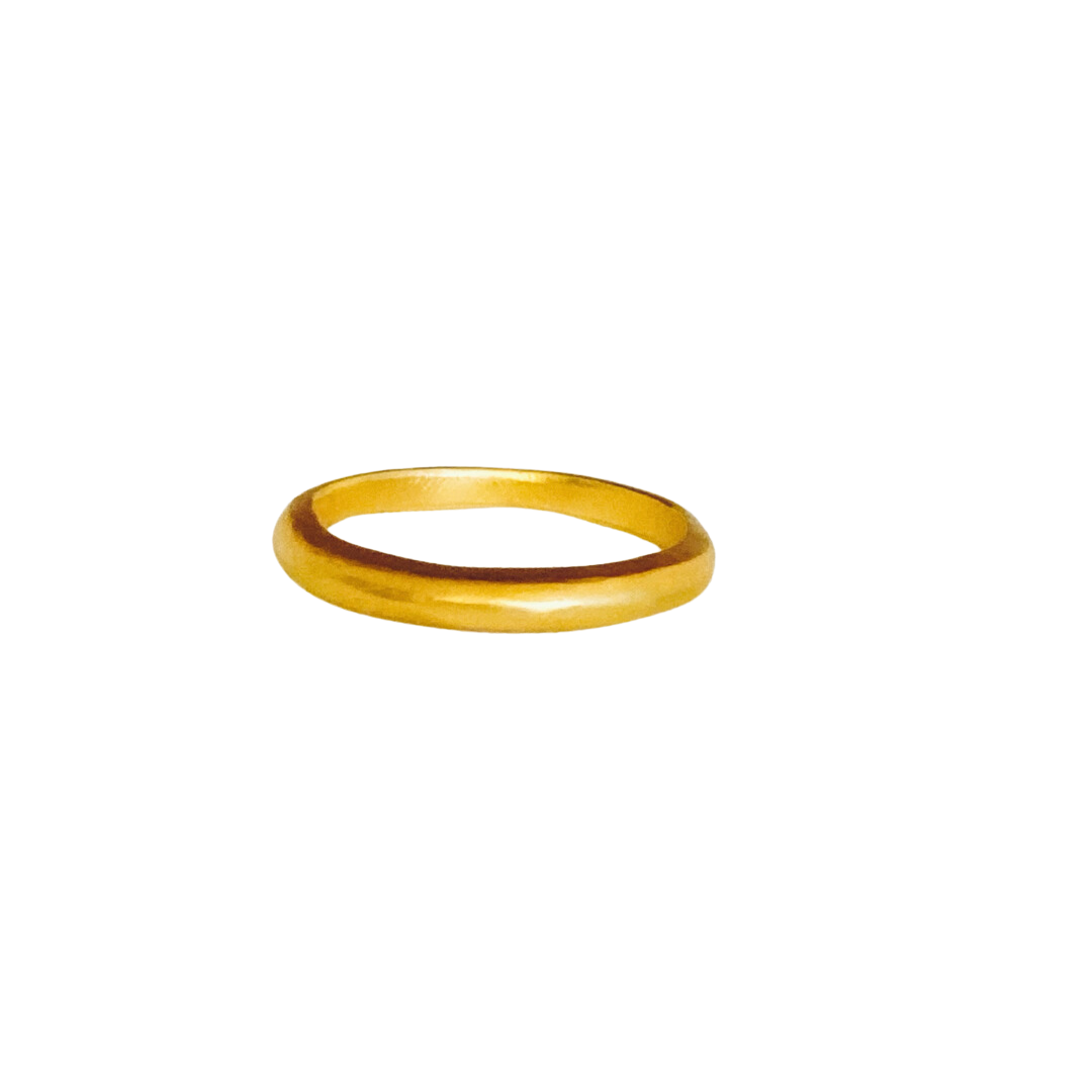 Size 6 18k Gold Plated Sirsha Ring