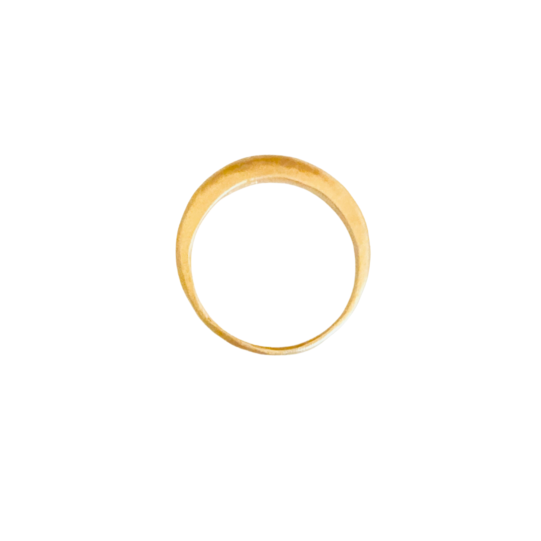 Size 6 18k Gold Plated Sirsha Ring