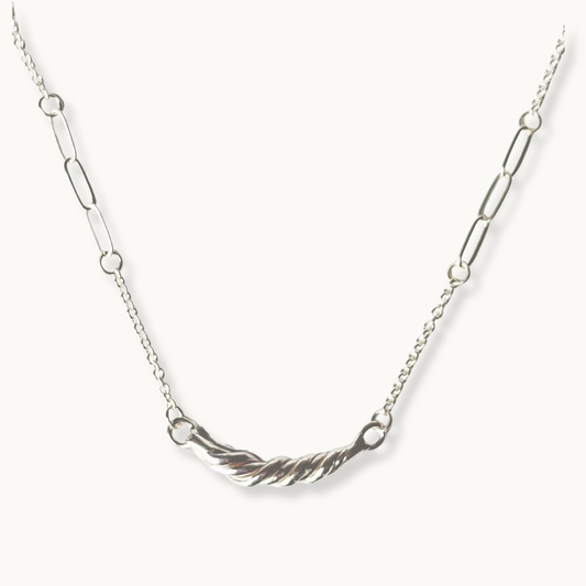 Sterling Silver Embrace Necklace