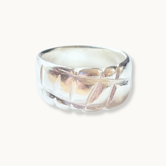 Sterling Silver Tor Ring